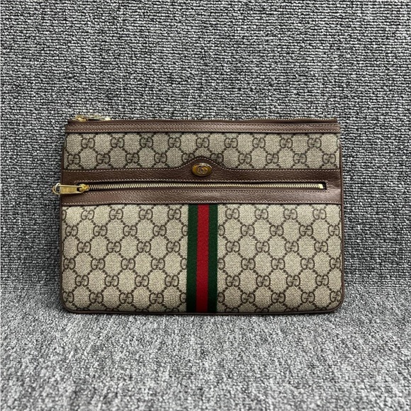 Authentic Gucci GG Ophidia pouch